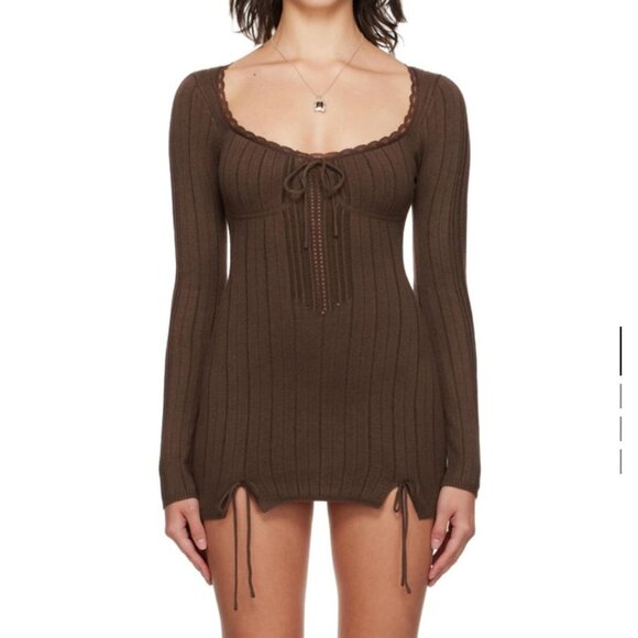 GUIZIO Dainty Knit Dress SIze Small - Picture 7 of 7